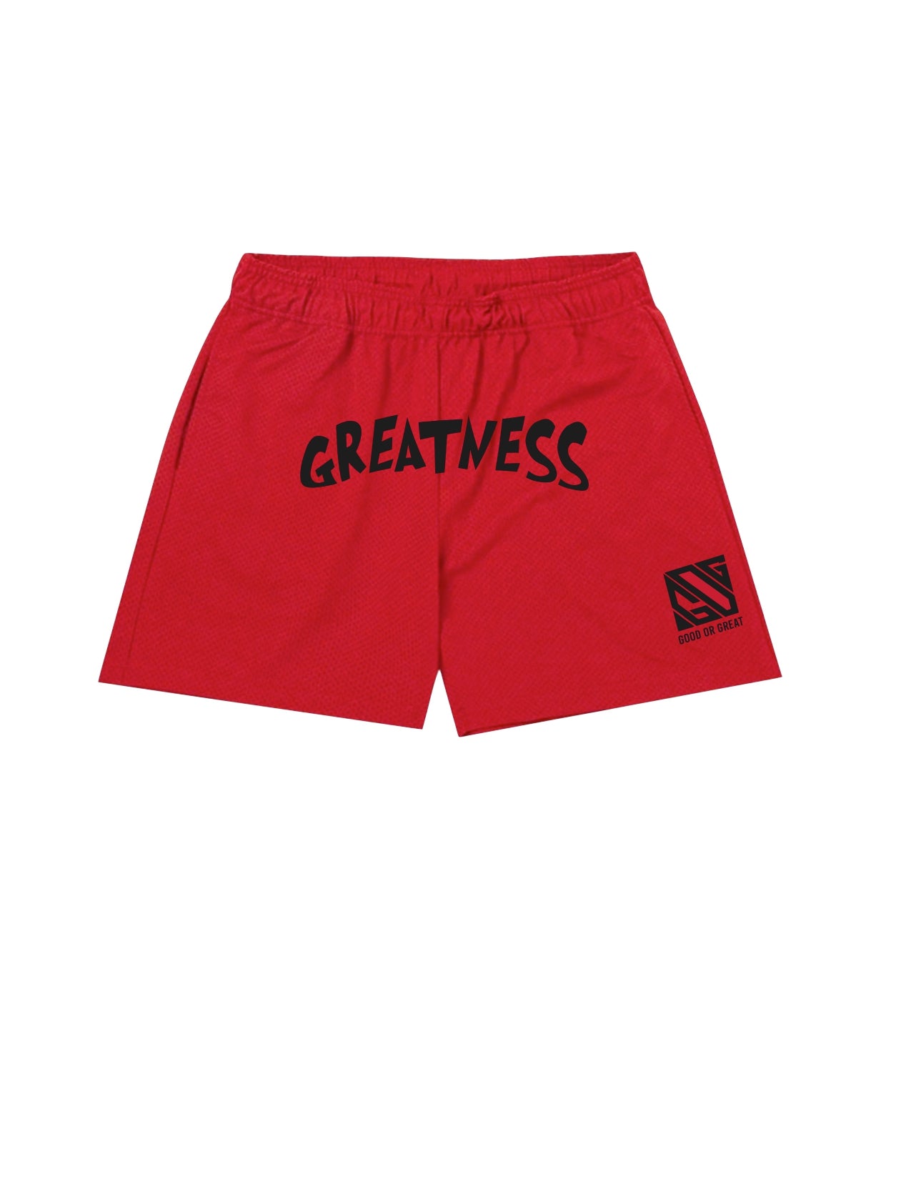 Greatness Mesh Shorts (Raging Reds)